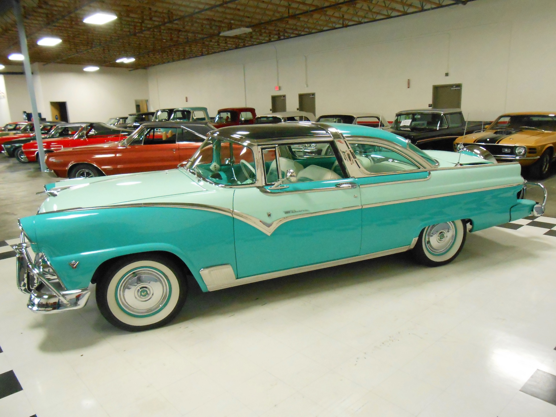 1955 Ford Crown Victoria Skyliner Glasstop Coupe Stock # 13200 For Sale ...