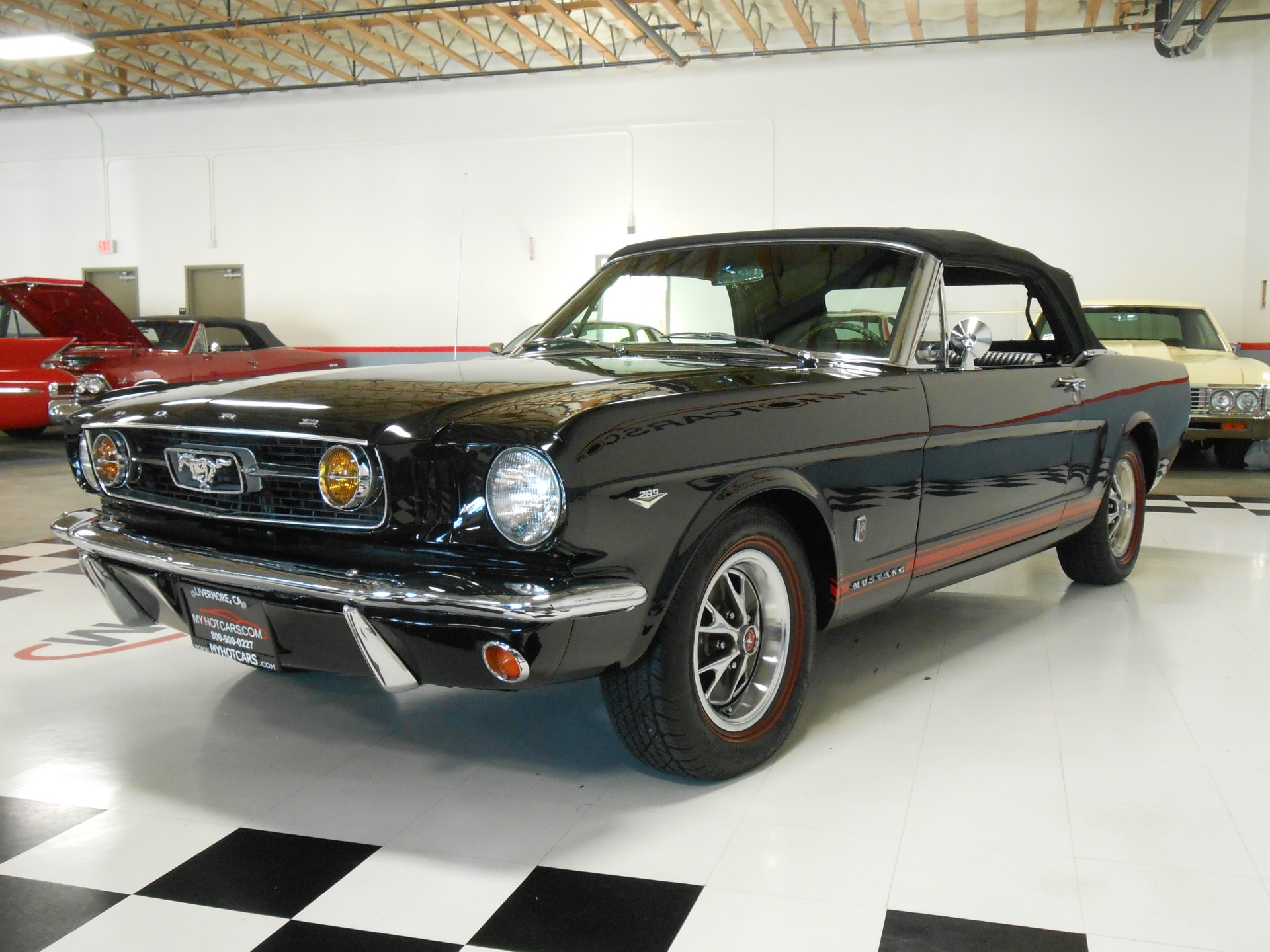 1966 Ford MUSTANG GT Convertible Stock # 13172 for sale near San Ramon ...